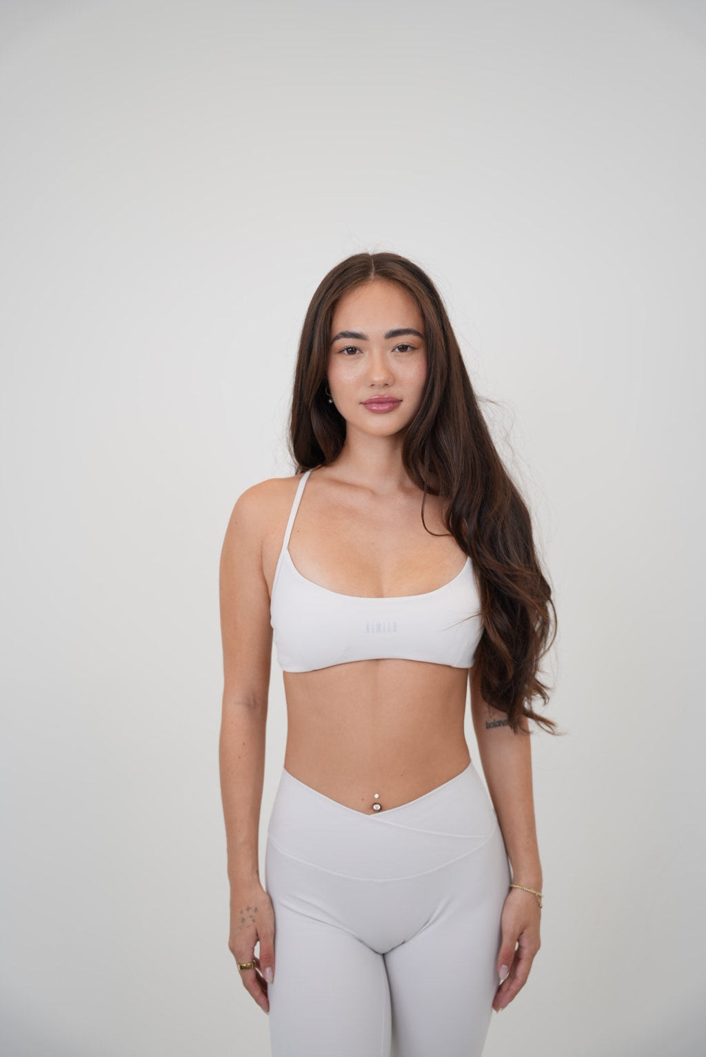 My Time Is Divine Lime White Sculpt V-Waist Legging