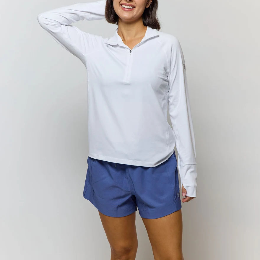 Foudy Mid-Weight Long Sleeve ½ Zip Top