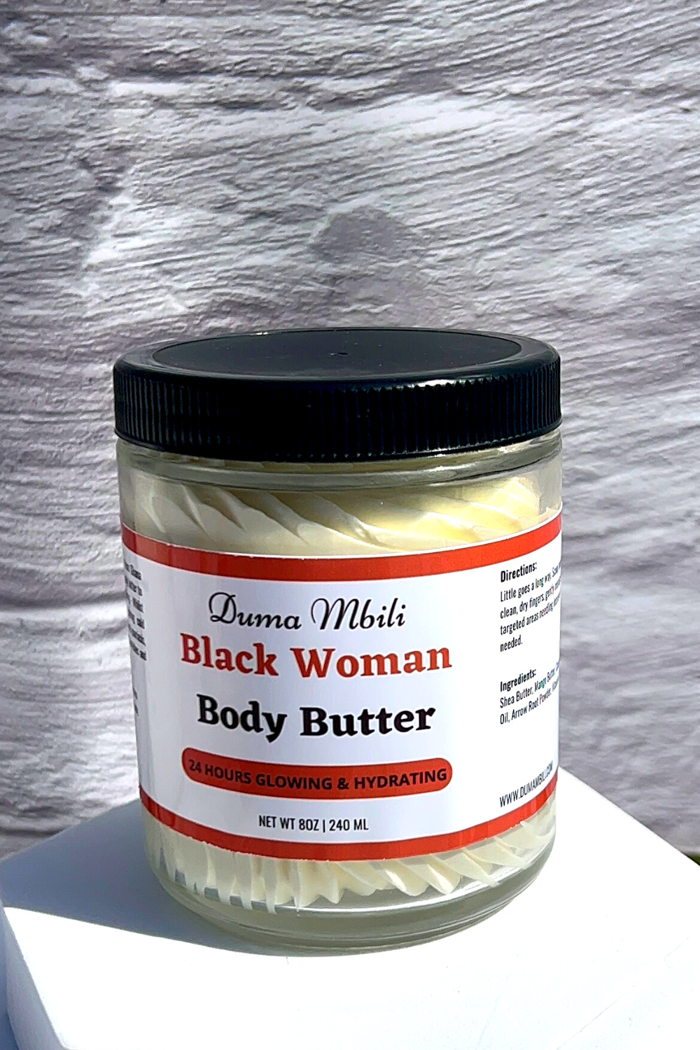 Black Woman Whipped Body Butter