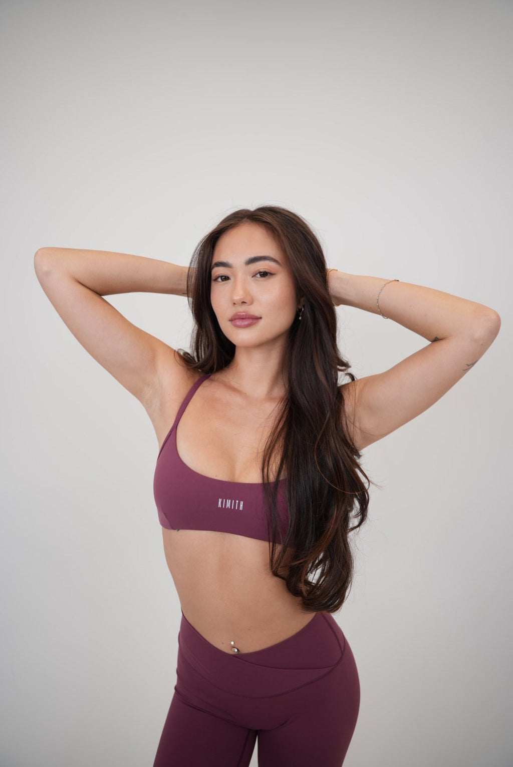 My Time Is Divine Plum Sculpt V-Waist Legging
