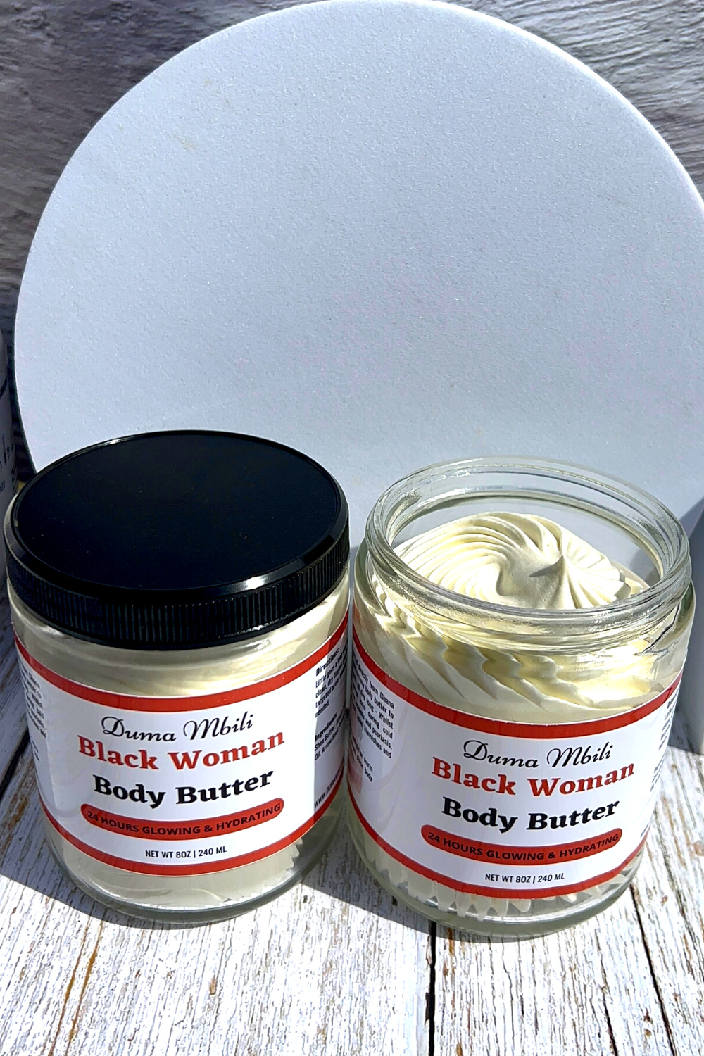 Black Woman Whipped Body Butter