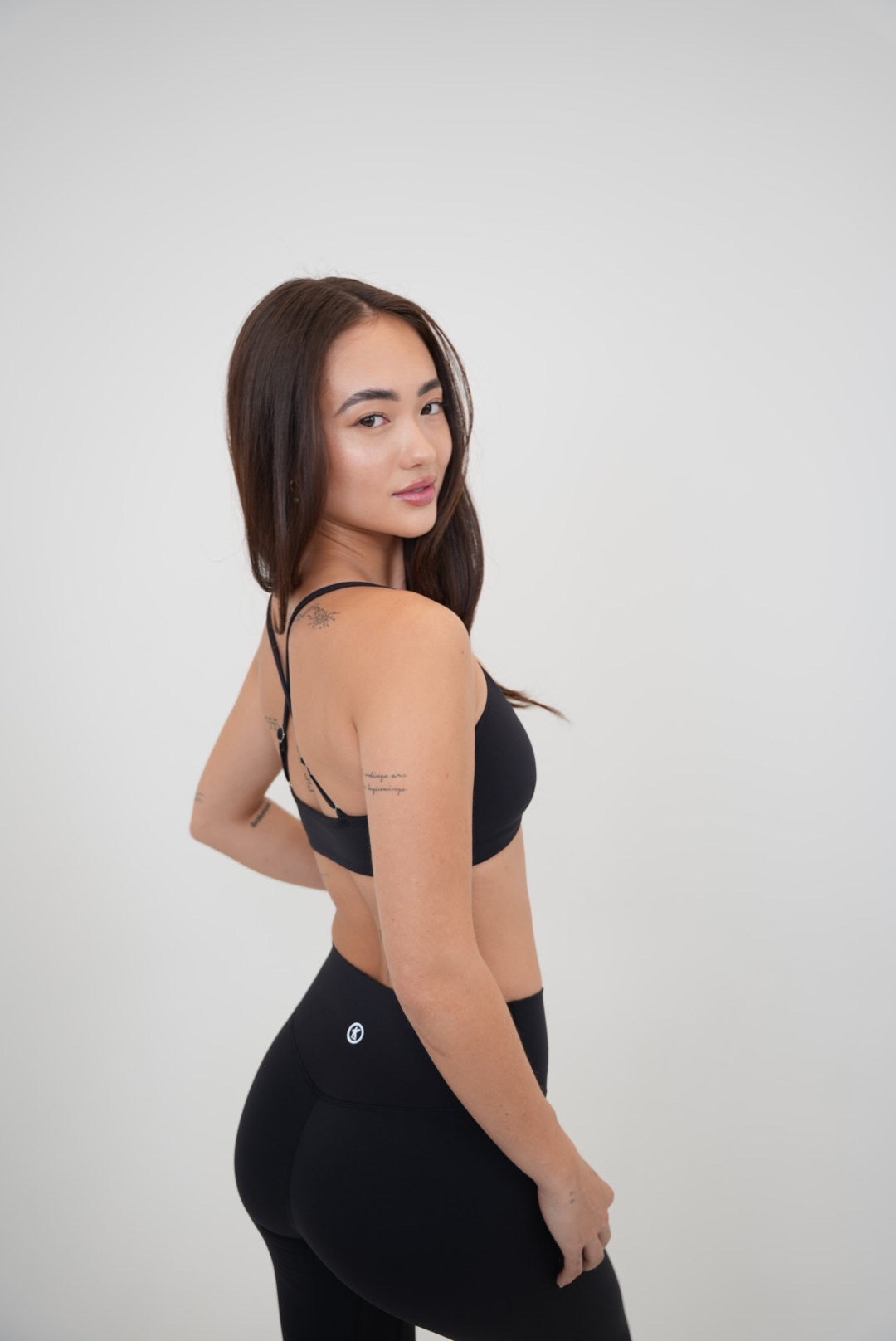 My Time Is Divine Black Sculpt V-Waist Legging