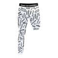 Emotions - Single-Leg Compression Tights - Right - White