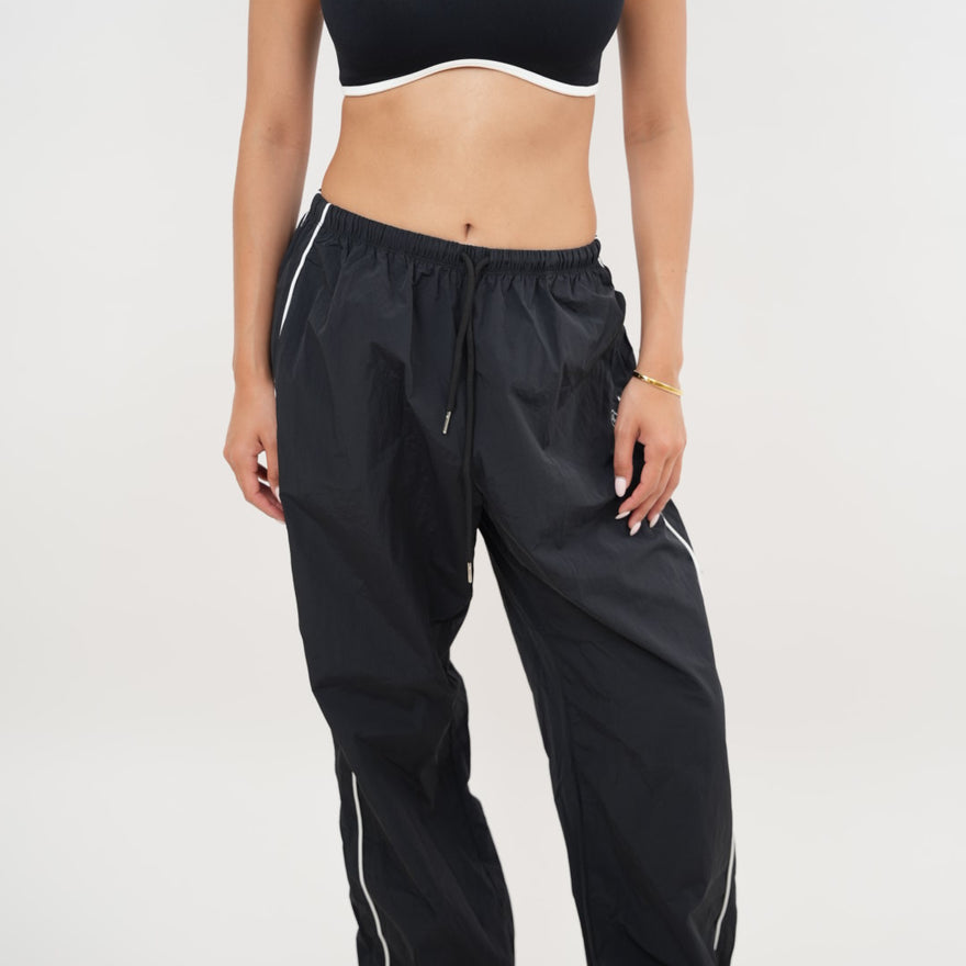 I Accept Change with Grace Black Versatile Relaxed Fit Pant