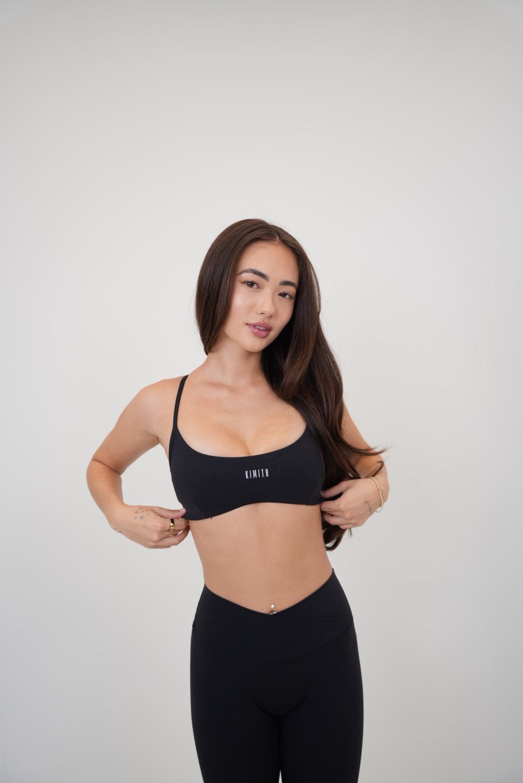 My Time Is Divine Black Sculpt V-Waist Legging