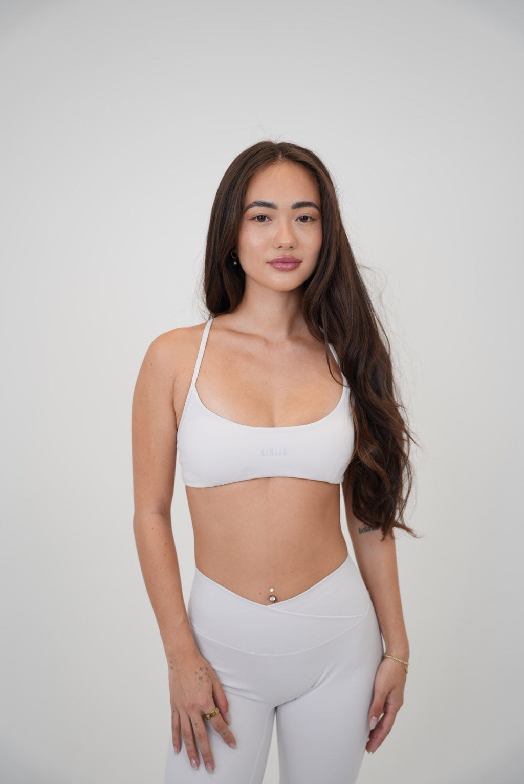 My Time Is Divine Lime White Sculpt V-Waist Legging