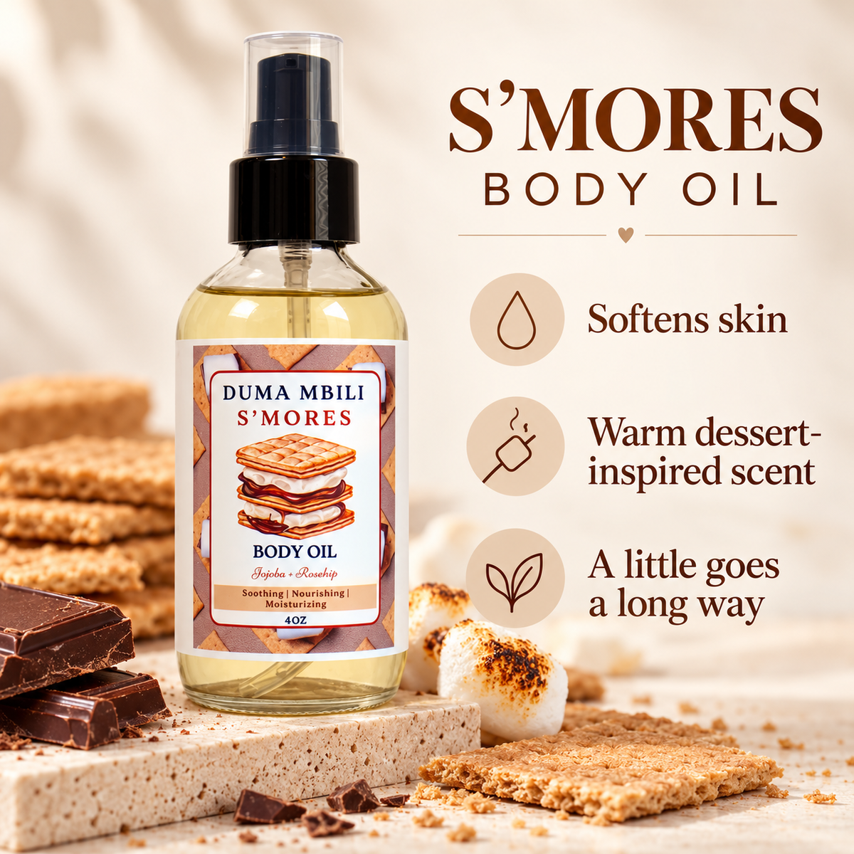 S'mores Body Oil