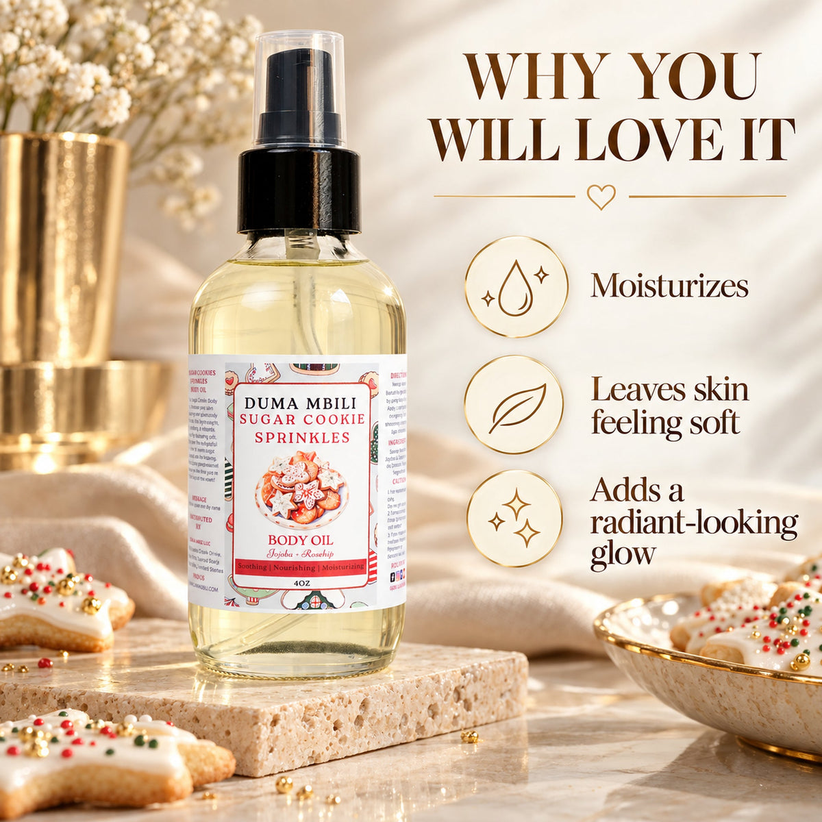 Sugar Cookie Sprinkles Body Oil