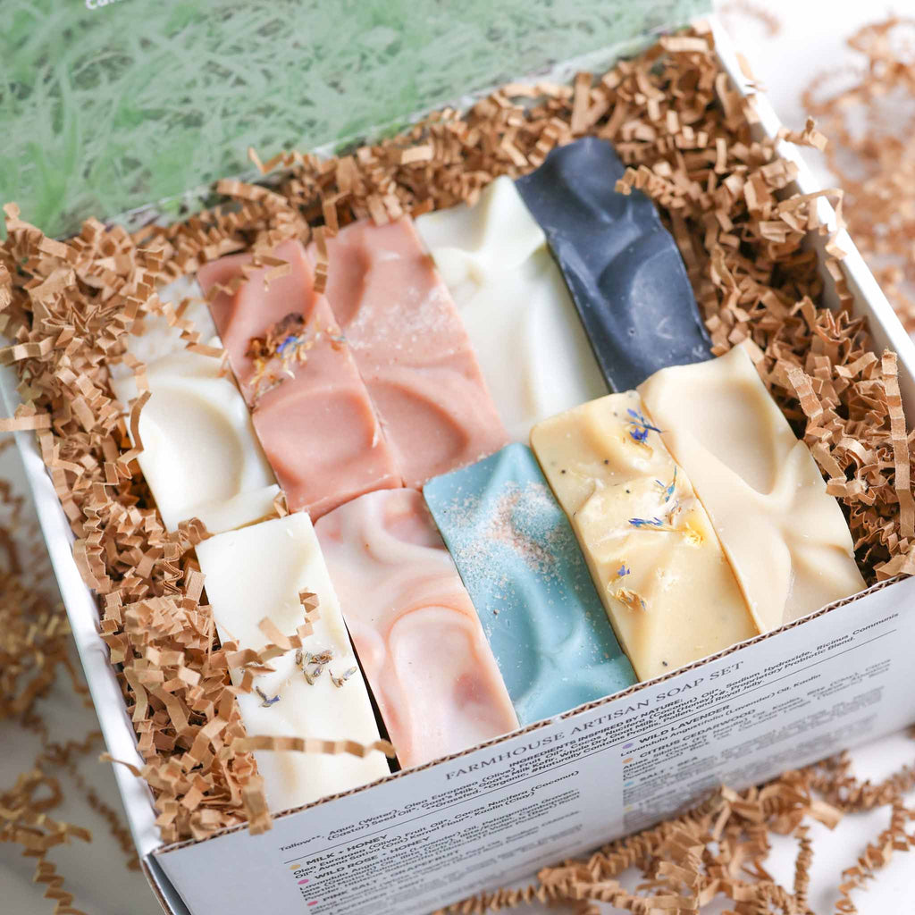 Farmhouse Artisan Goat Milk & Tallow Soap Collection