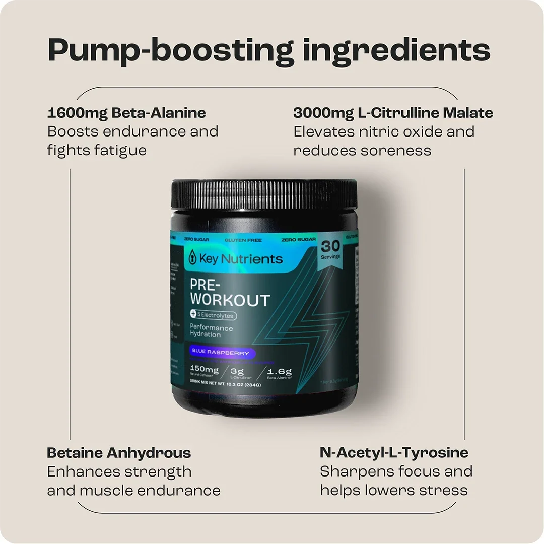 Pre-Workout Powder with Electrolytes