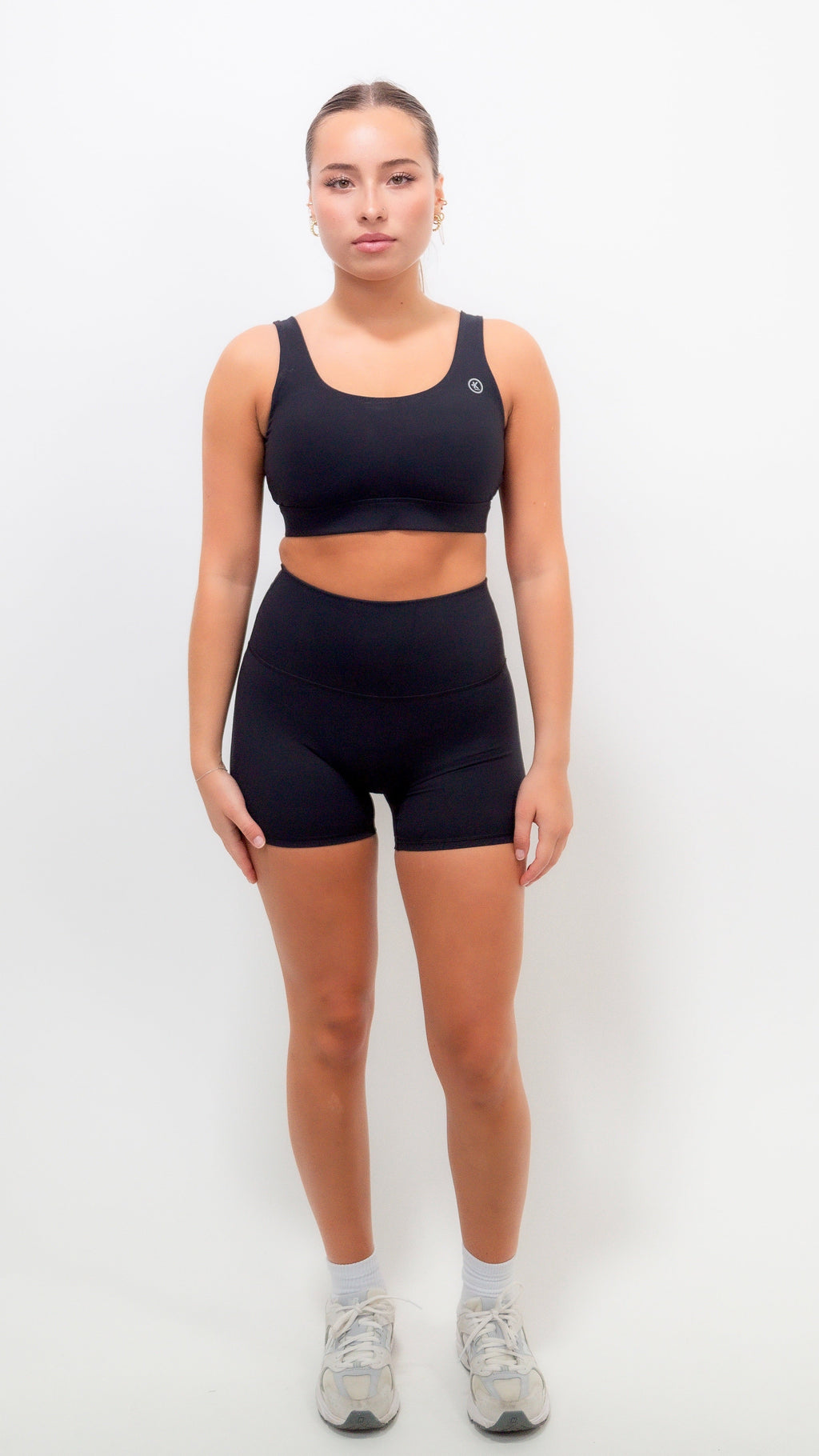 I Am Beautifully Radiant Quick-Dry Butter Black Short