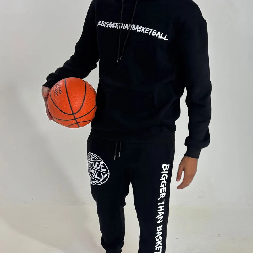 Bigger Than Basketball - Hoodie - Black