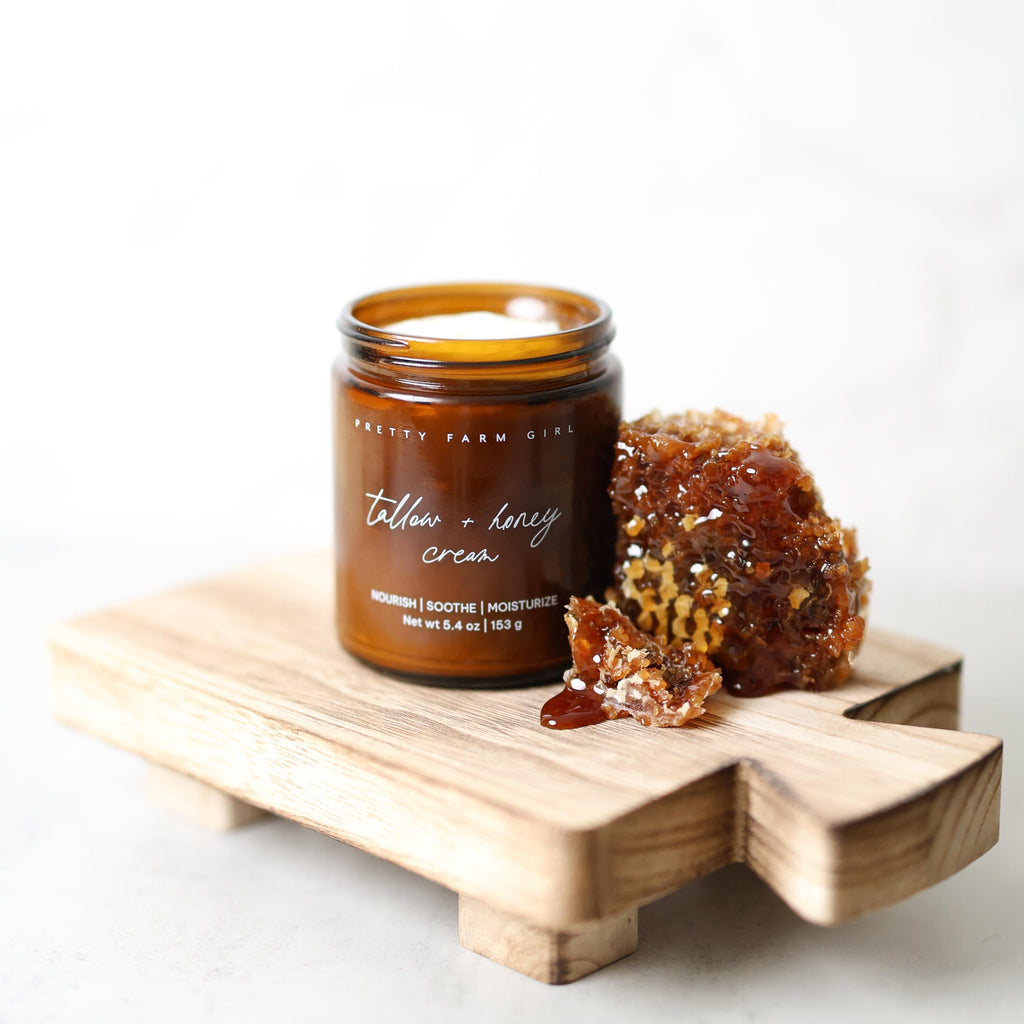 Fragrance Free Tallow + Honey Cream for Sensitive Skin