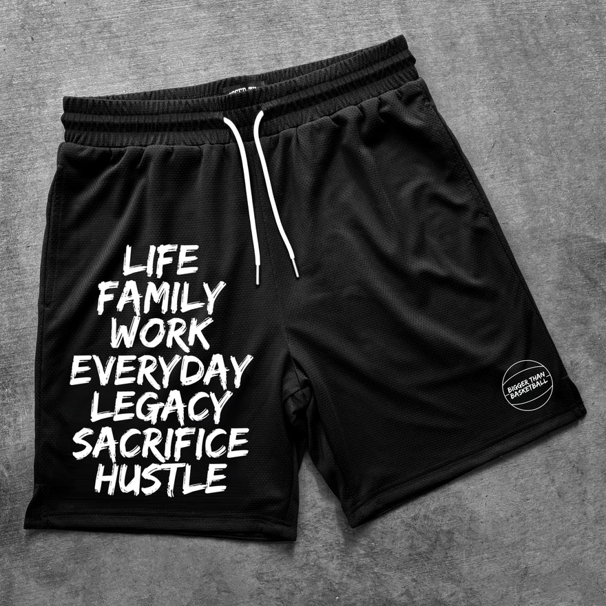 Basketball is Life - Shorts - Black