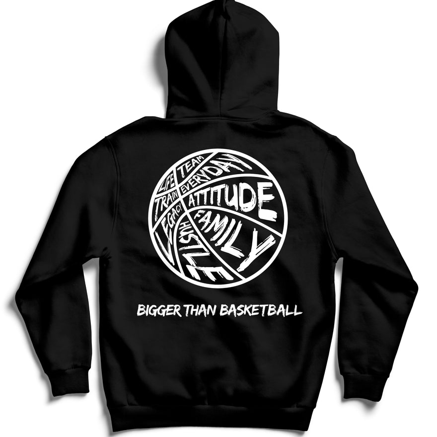 Bigger Than Basketball - Hoodie - Black